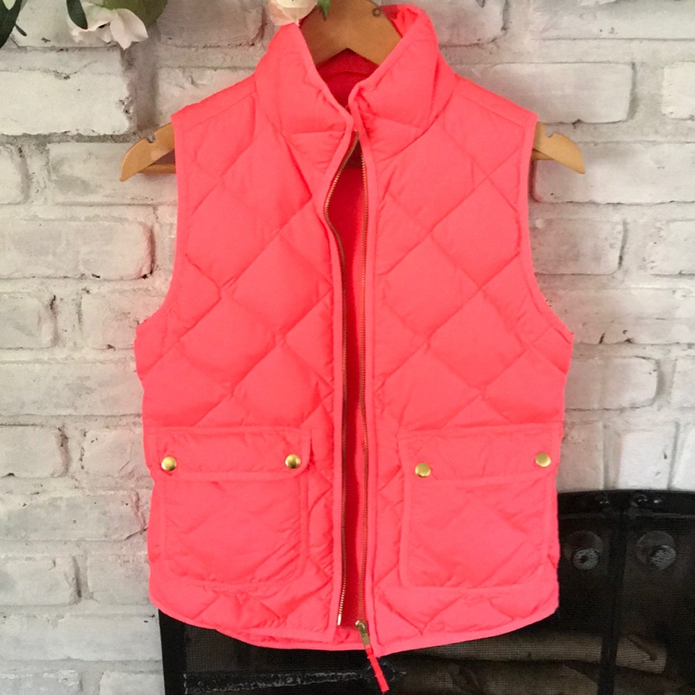 Hot Pink J. Crew Vest